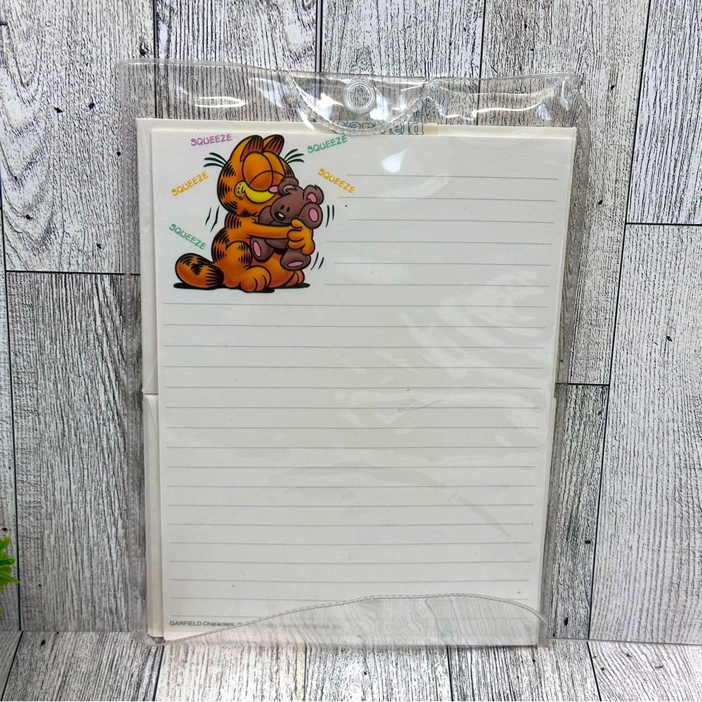 Vintage Garfield 1978 Stationery Note pad - Picture 2 of 7